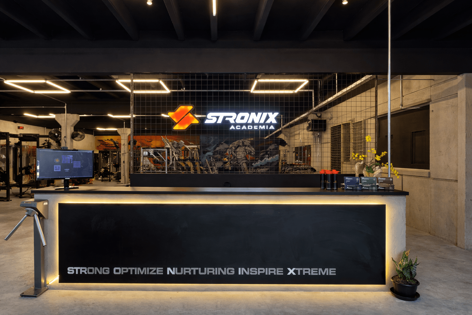 Estrutura da Stronix Academia