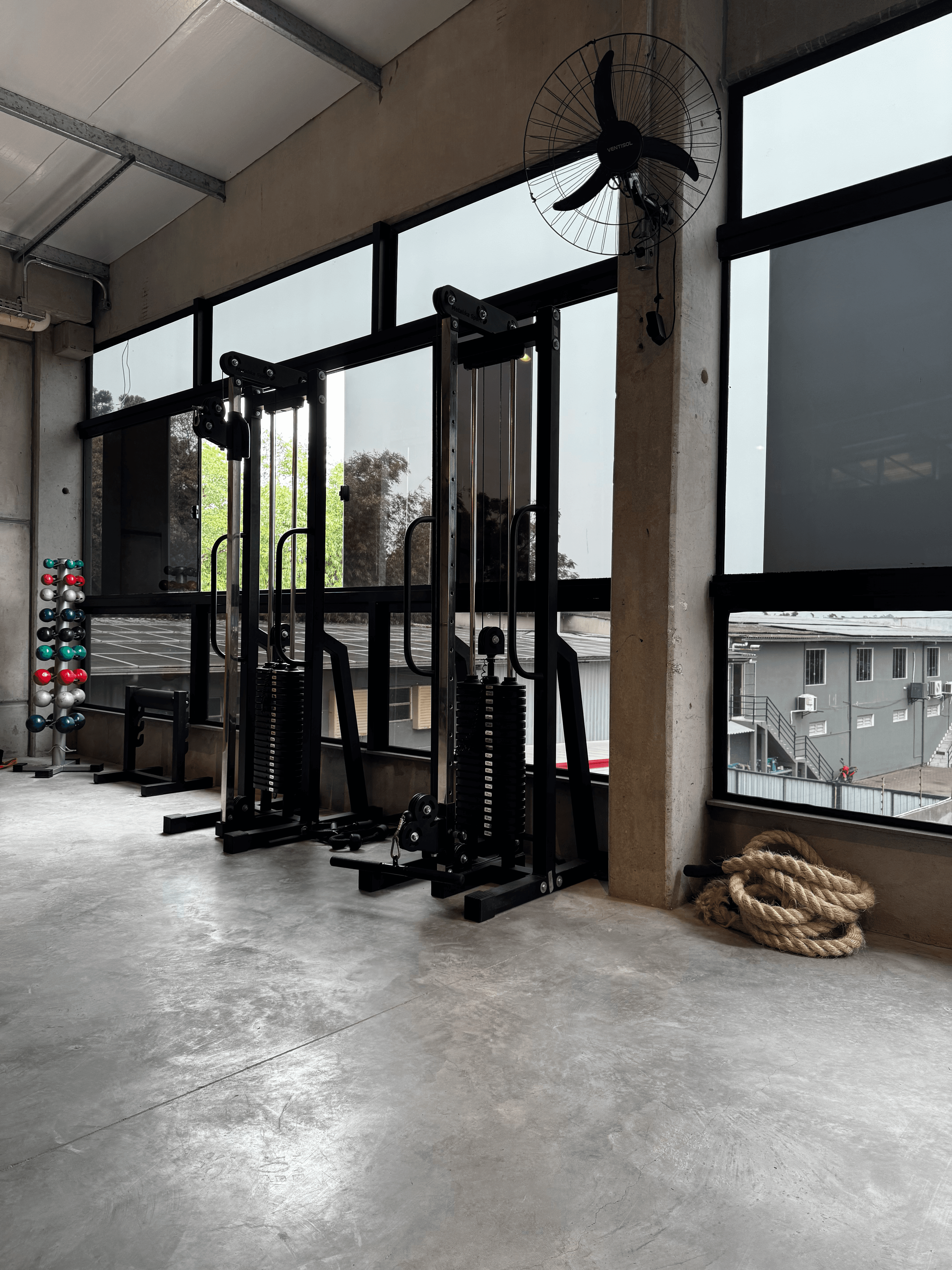 Ambiente da academia Stronix